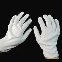 Белые официантские перчатки