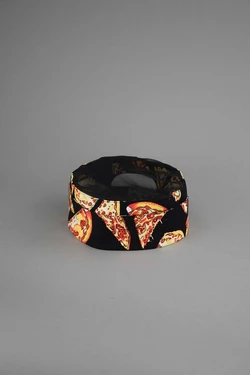 Шапка поварская ТАБЛ Lux-Form Пицца черная 102477