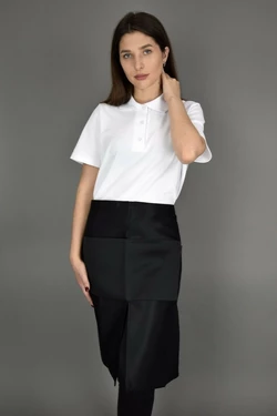 Фартук до колен водоотталкивающий Lux-Form Эко черный Фартук до колен водоотталкивающий Lux-Form Эко черный