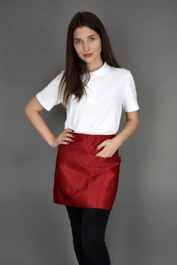 Фартук короткий водоотталкивающий Lux-Form Эко красный Фартук короткий водоотталкивающий Lux-Form Эко красный