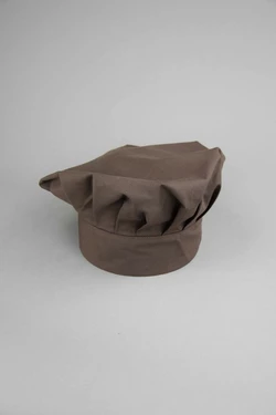 Шапка поварская Lux-Form Бизе Коричневая 103171 Шапка поварская Lux-Form Бизе Коричневая 103171