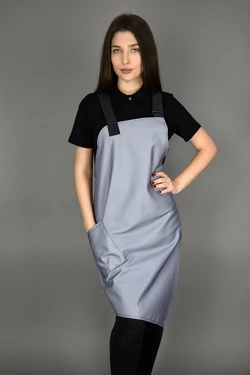 Фартук Lux-Form Стильный, серый 103103 Фартук Lux-Form Стильный, серый 103103