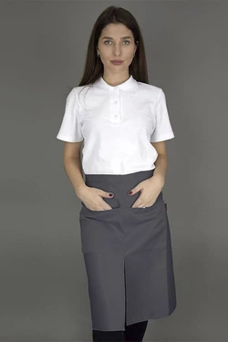 Фартук до колен водоотталкивающий Lux-Form Эко серый Фартук до колен водоотталкивающий Lux-Form Эко серый