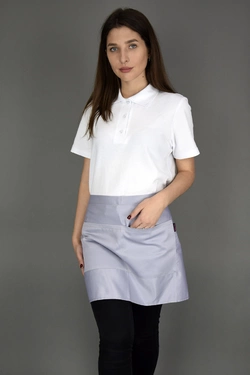 Фартук короткий водоотталкивающий Lux-Form Эко серый Фартук короткий водоотталкивающий Lux-Form Эко серый