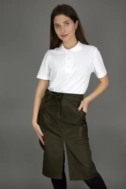 Фартук поварской / официантский, от пояса до колен Lux-Form "Коричневый" 103133 Фартук поварской / официантский, от пояса до колен Lux-Form "Коричневый" 103133