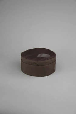 Шапка поварская Lux-Form ТАБЛ Коричневая 103187 Шапка поварская Lux-Form ТАБЛ Коричневая 103187