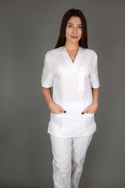 Костюм универсальный унисекс Lux-Form УНИВЕРСАЛ, белый 102166 Костюм универсальный унисекс Lux-Form УНИВЕРСАЛ, белый 102166