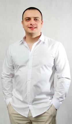 Рубашка классическая Lux-Form мужская,белая 101510 Рубашка классическая Lux-Form мужская,белая 101510