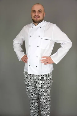 Китель поварской Lux-Form КЛАССИКА Белый 103246 Китель поварской Lux-Form КЛАССИКА Белый 103246