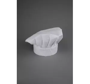 Шапка поварская Lux-Form БИЗЕ Белая 103188 Шапка поварская Lux-Form БИЗЕ Белая 103188