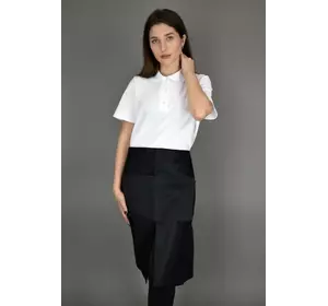 Фартук до колен водоотталкивающий Lux-Form Эко черный Фартук до колен водоотталкивающий Lux-Form Эко черный