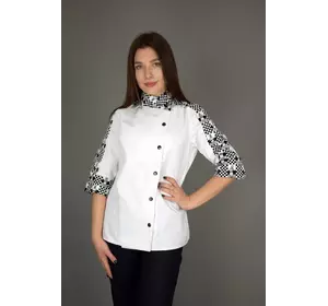 Китель женский поварской Lux-Form Поваренок белый 102373 Китель женский поварской Lux-Form Поваренок белый 102373