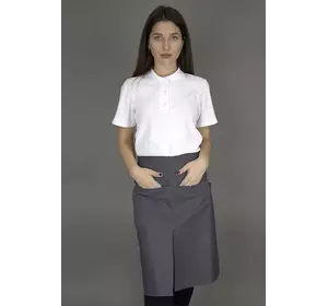 Фартук до колен водоотталкивающий Lux-Form Эко серый Фартук до колен водоотталкивающий Lux-Form Эко серый