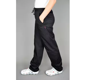 Брюки поварские Lux-Form ЧЕРНЫЕ 103123 Брюки поварские Lux-Form ЧЕРНЫЕ 103123